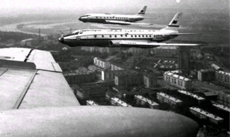 24 Марта первый полет ту-124