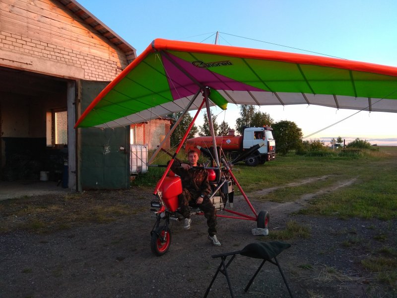 Дельтаплан стелс в 3