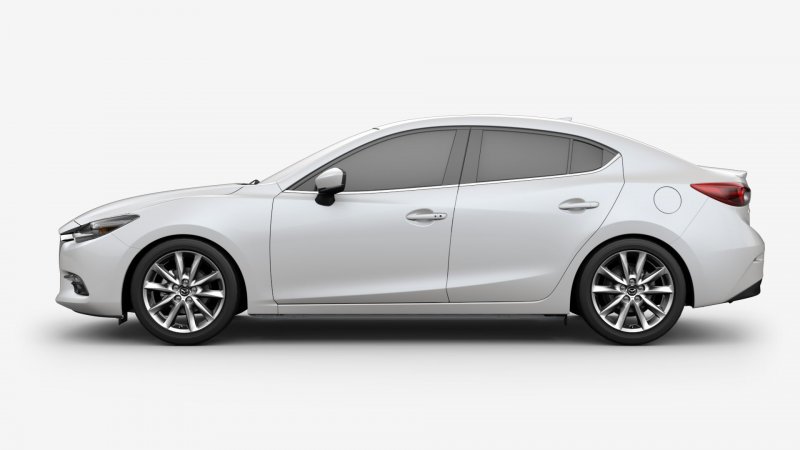 Mazda 3 sedan White