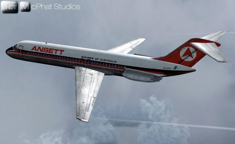 DC-9 самолет