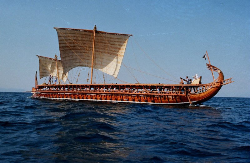 Греческая трирема