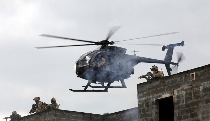 Ah/MH-6 little Bird с м134