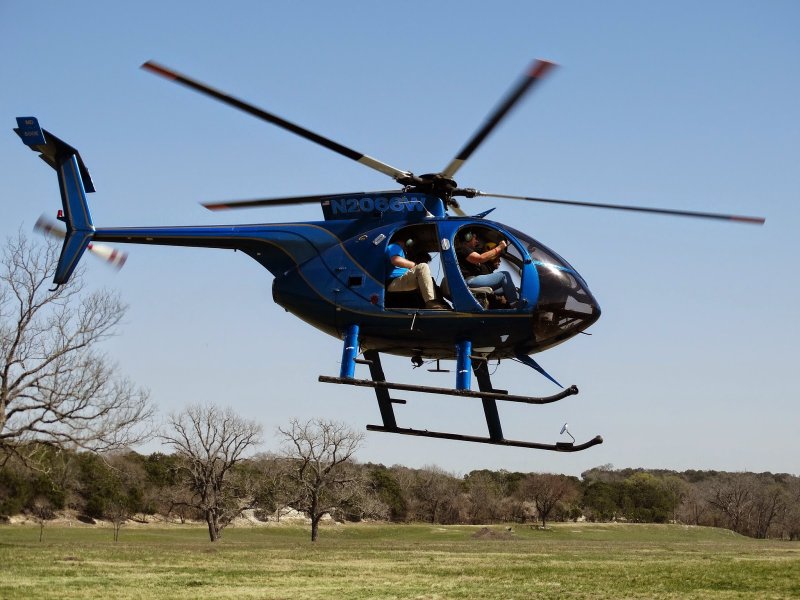 MH-6 little Bird боевой вертолет США