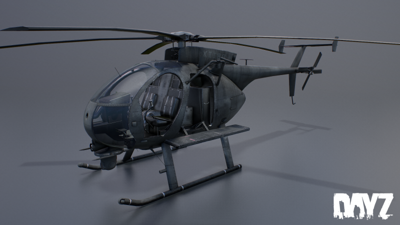 Вертолет MH-6 little Bird