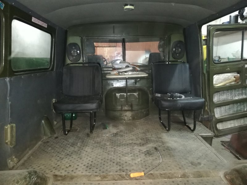 Заводской салон УАЗ 3962