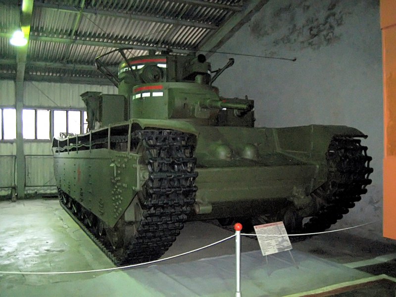 Единственный сохранившийся т-35