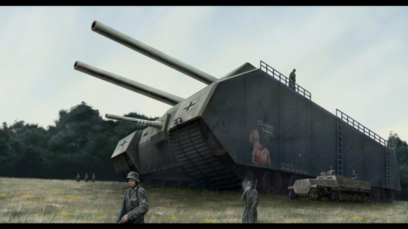 Танк Landkreuzer p1000 Ratte