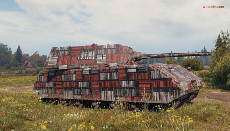 Стиль черная пятница WOT