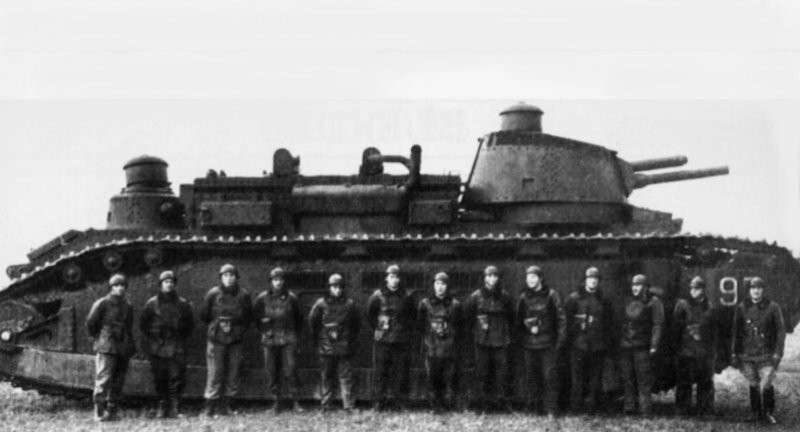 Танк FCM Char 2c Франция