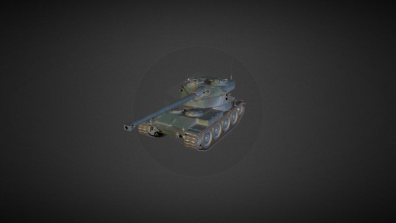 3 Д стиль World of Tanks 121 10 уровня