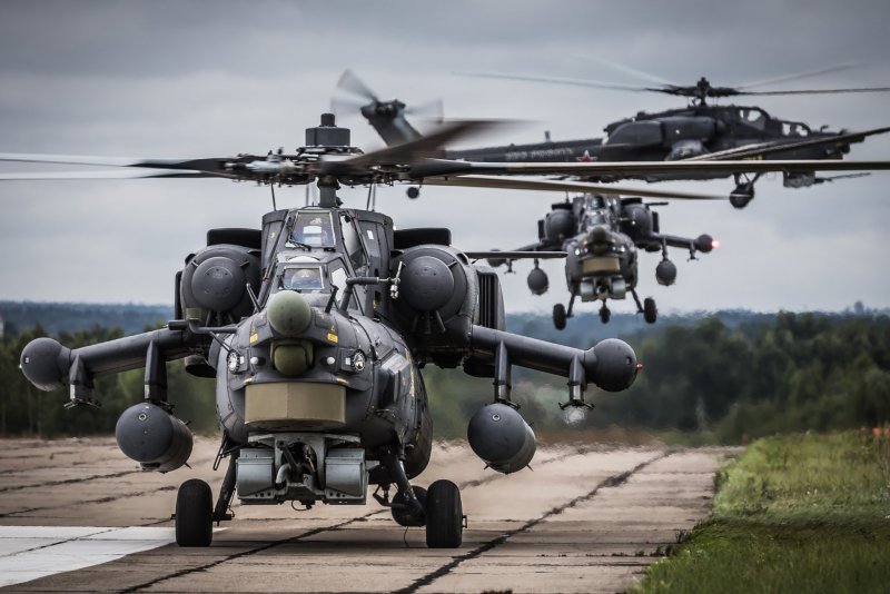 Ми-28н ночной охотник кабина