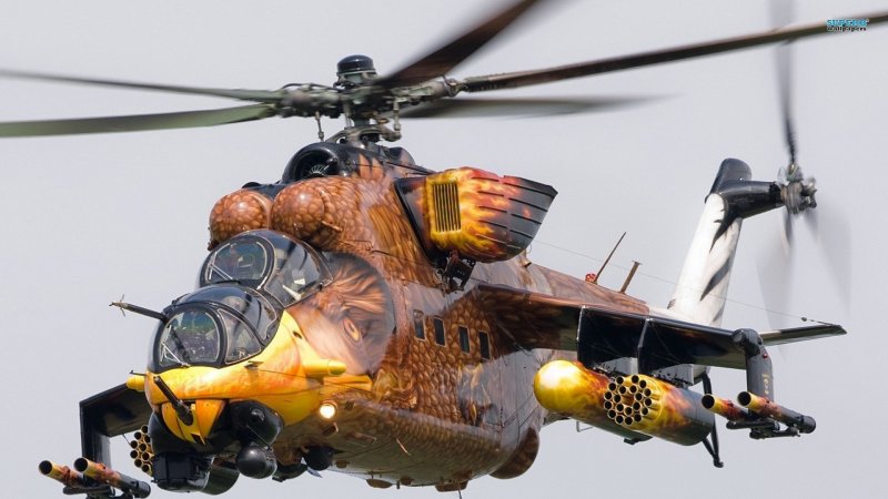 Вертолет "ми-24а"