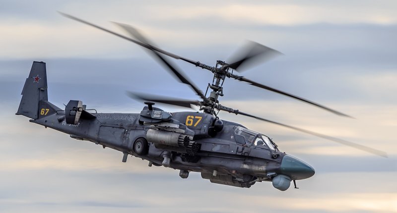 Вертолёт к-52 Аллигатор