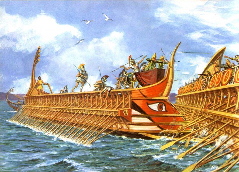 Афинская трирема