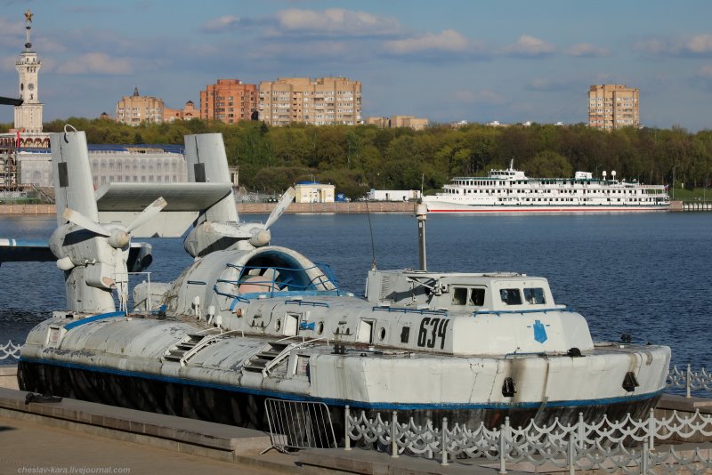 Экраноплан Лунь в Дагестане