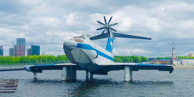 Каспийский монстр на карте