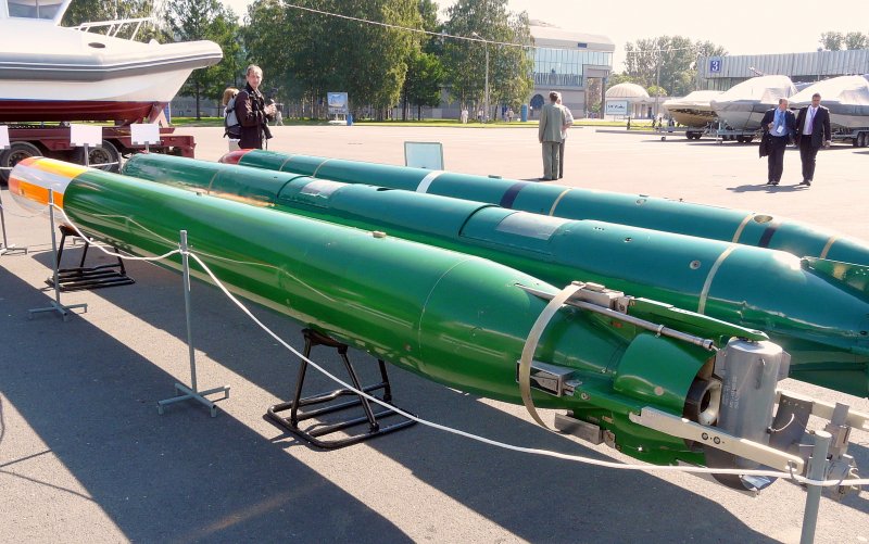 Пуск калибра с подводной лодки