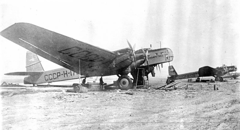 Тяжелый бомбардировщик ТБ-3 (ант-6)
