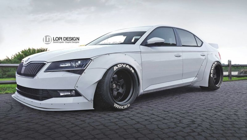 Skoda Superb 2016 Tuning