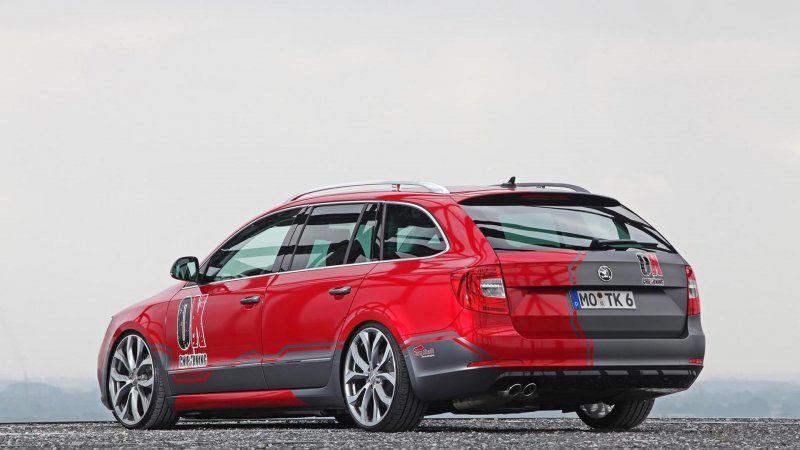Skoda Superb 2 Combi Tuning