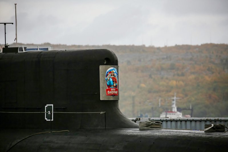 Российская подводная лодка в Нью Йорке