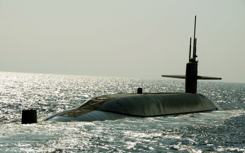 Российская подводная лодка в Нью Йорке