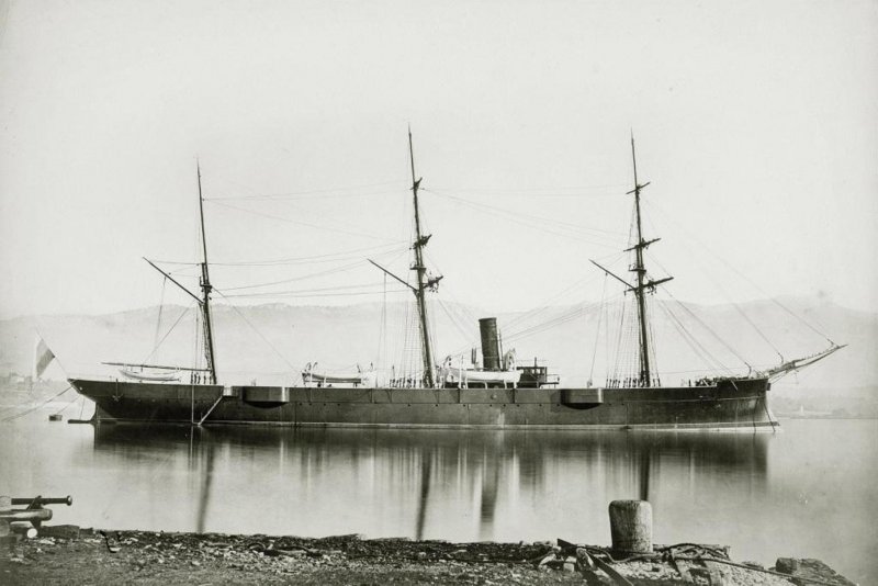Пароход рассыльный 1860