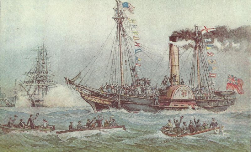Пароход Саванна 1819
