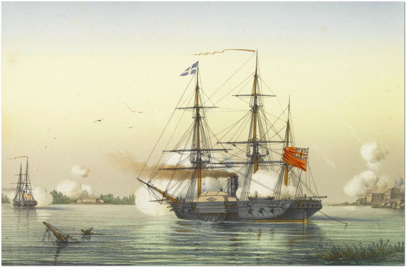 Пароходофрегат 1856 год