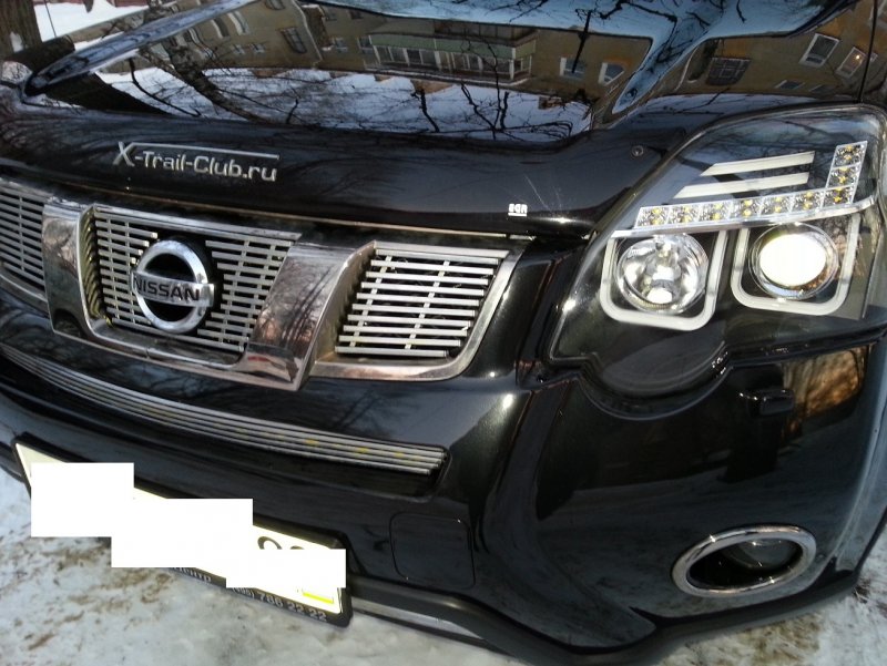 Реснички Nissan x-Trail II т31