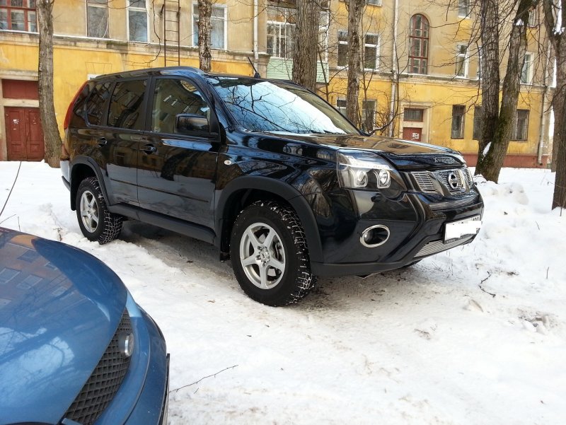 Ниссан x Trail т31 тонировка