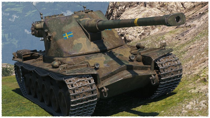 Кранваген шведский танк