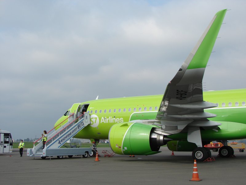 S7 самолеты Airbus a320neo