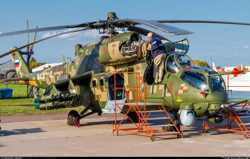 Ми-35 вертолет