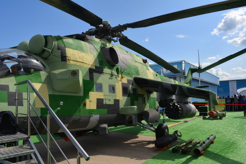 Ударный вертолет ми-35п