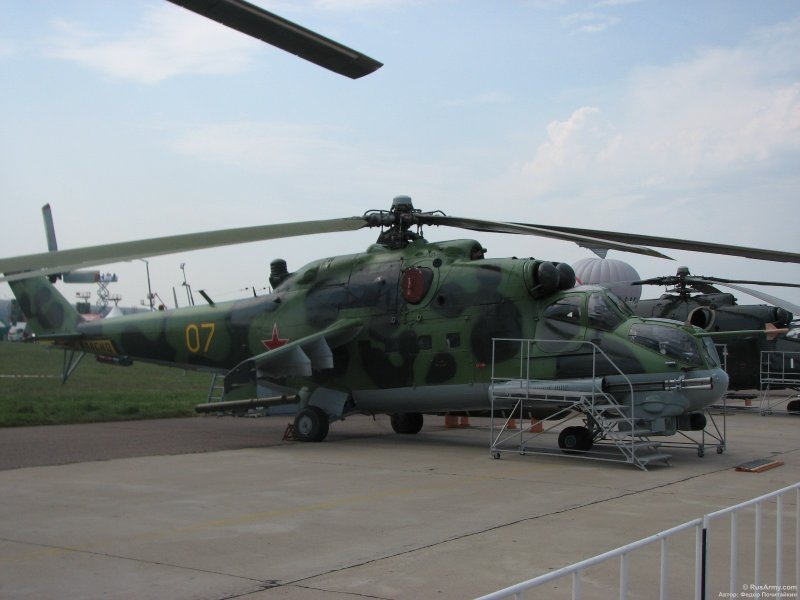 Вертолёт ми-35 Феникс