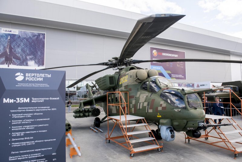 Ударный вертолет ми-35п