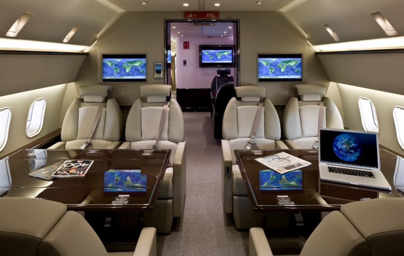Boeing Business Jet (BBJ) салон