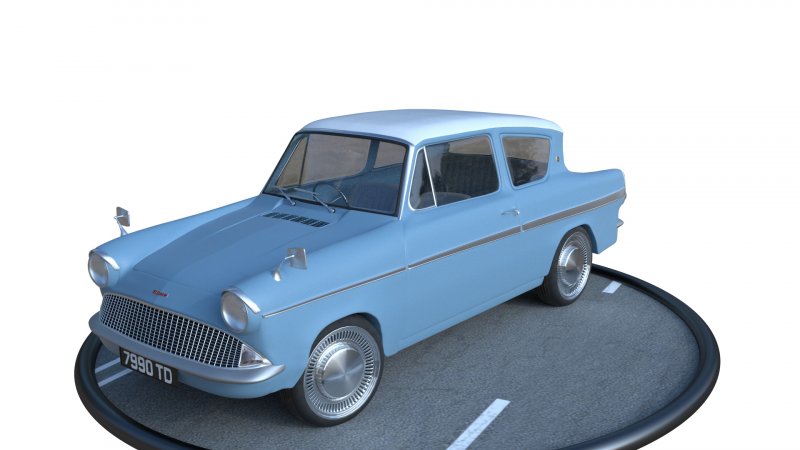 Ford Anglia 105e Front