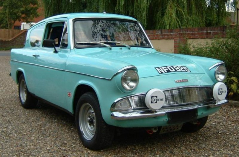 Ford Anglia van