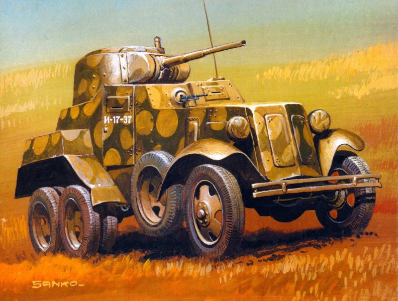 Ба-10 бронеавтомобиль