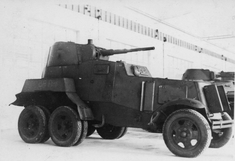 Бронеавтомобиль ба-10м 1941