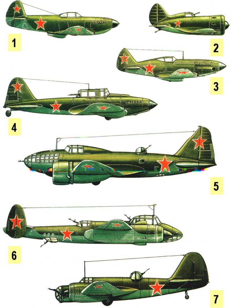 Самолёты Великой Отечественной войны 1941-1945