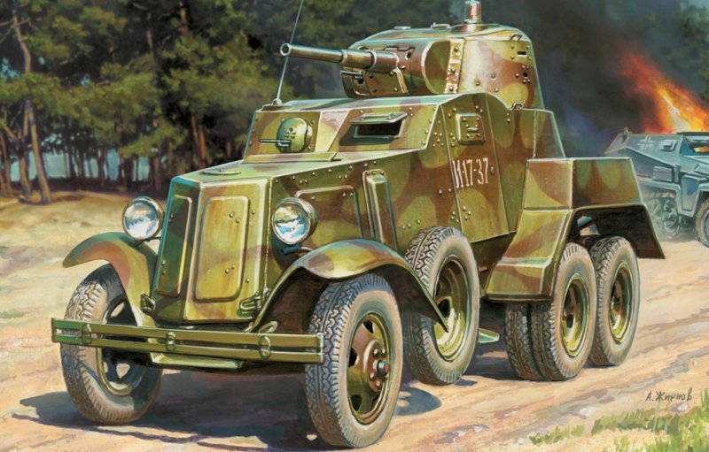 Ба-10 бронеавтомобиль