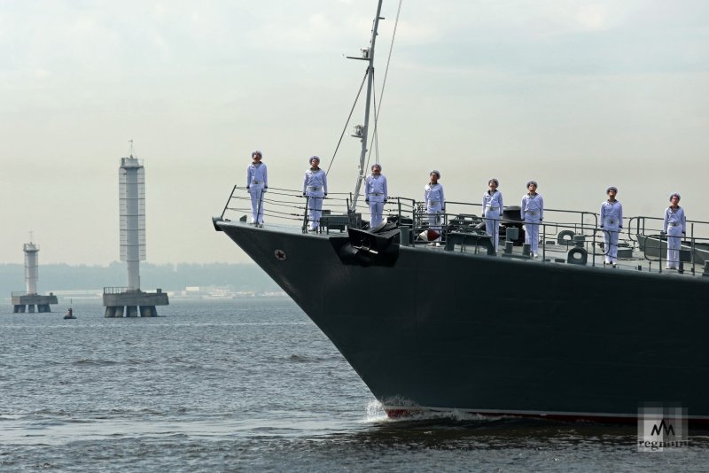 Парад ВМФ Кронштадт 2020