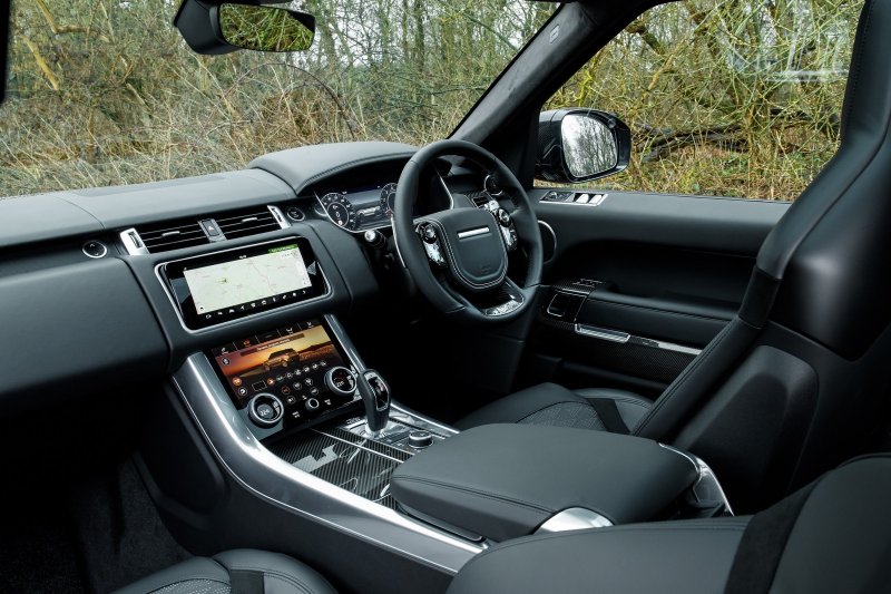 Land Rover range Rover Sport 2018 салон