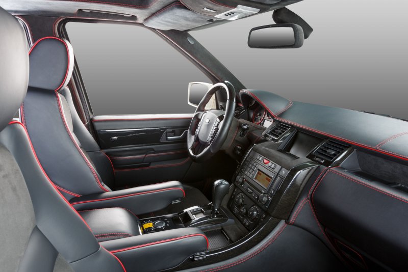 Range Rover Sport 2013 черный салон