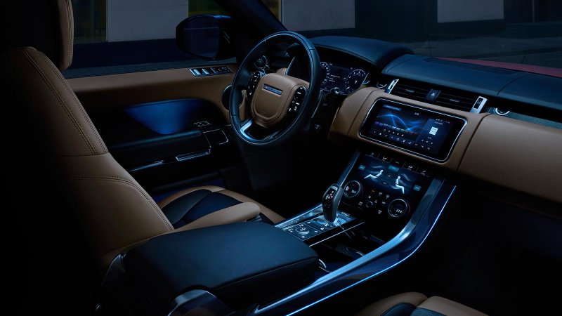 Land Rover range Rover 2019 салон