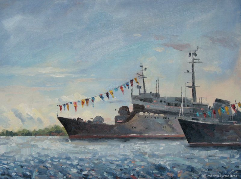 Кронштадт в живописи