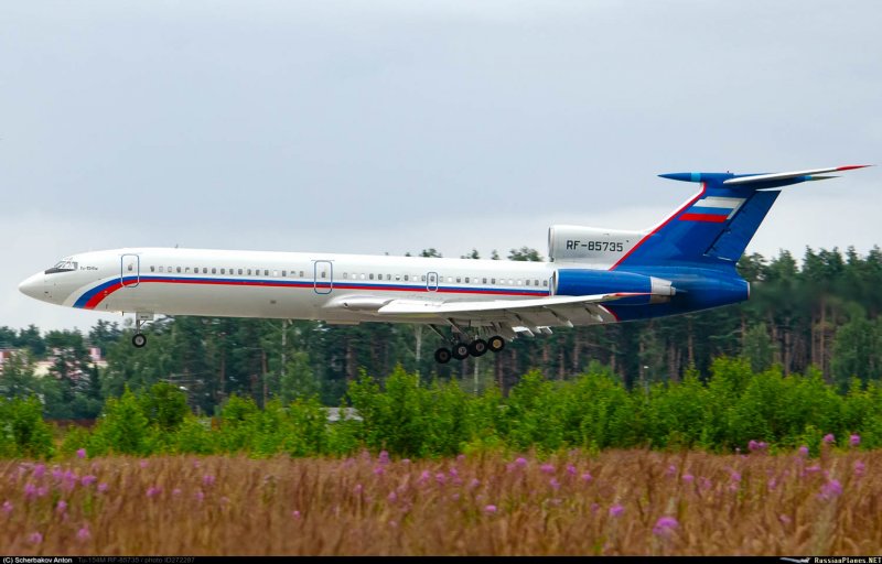 +Остроносые +Туполев 154м